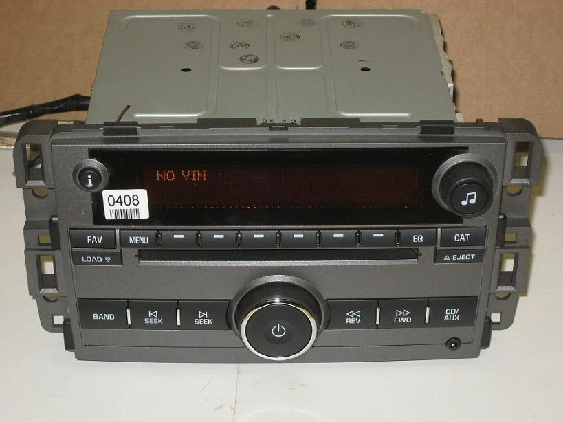 Nuevo Desbloqueado 07-08-09 Saturn Outlook 6 Cambiador de CD Radio MP3 Entrada Auxiliar 08-10 Vue Foto 3 de 4