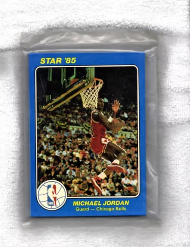 1985 Star Court Kings TRUE MICHAEL JORDAN ROOKIE! FACTORY SEALED SET Blue HOF RC