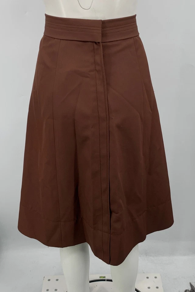 Marc Jacobs Womens Brown Polyester A-Line Skirt sz 4 - Image 2 of 4