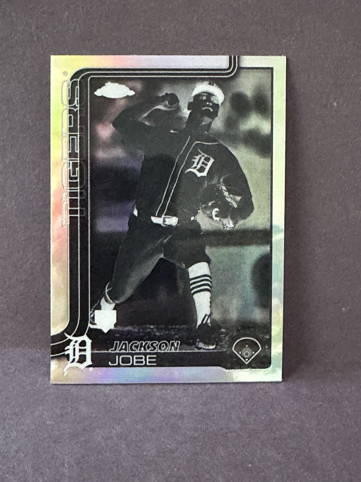 2025 TOPPS CHROME JACKSON JOBE (RC) NEGATIVE REFRACTOR #249 DETROIT TIGERS