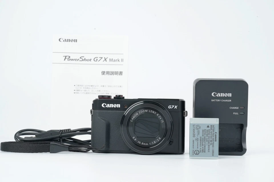 [Exc++] Canon PowerShot G7 X Mark II 20.1MP Digital Camera from JAPAN #2975A - Image 2 of 4