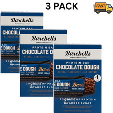 Barebells 20g Protein Bars Chocolate Dough 12 Bars Total Pack of 3