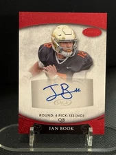 2021 SAGE Aspire #ASP-10 Ian Book Red Notre Dame Saints