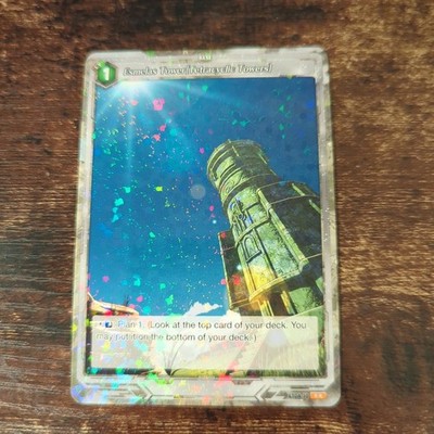 PROMO Esmelas Tower English Kiseki Trails Trading Card Game TCG Glitter Card