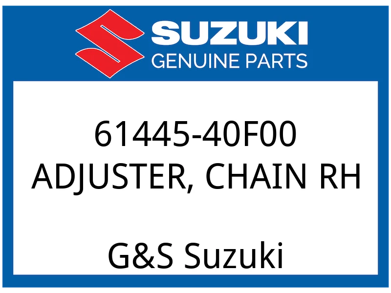 ADJUSTER,CHAIN RH