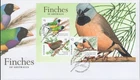 AUSTRALIA - 2018 'FINCHES OF AUSTRALIA' Miniature Sheet First Day Cover [F5379]