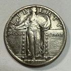 1917 Type 2 Standing Liberty Quarter XF Details - Cleaned And Polished