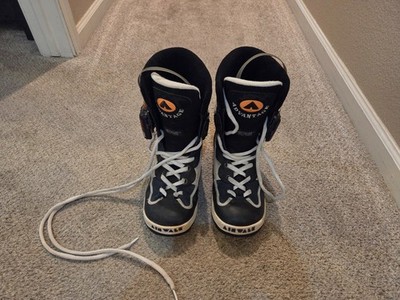 Vintage Y2K Airwalk Black Riding Snowboarding Boots Men's Size 10 #S210