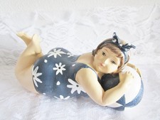 Deko Frau in Badeanzug - Badenixe Badefrau li...