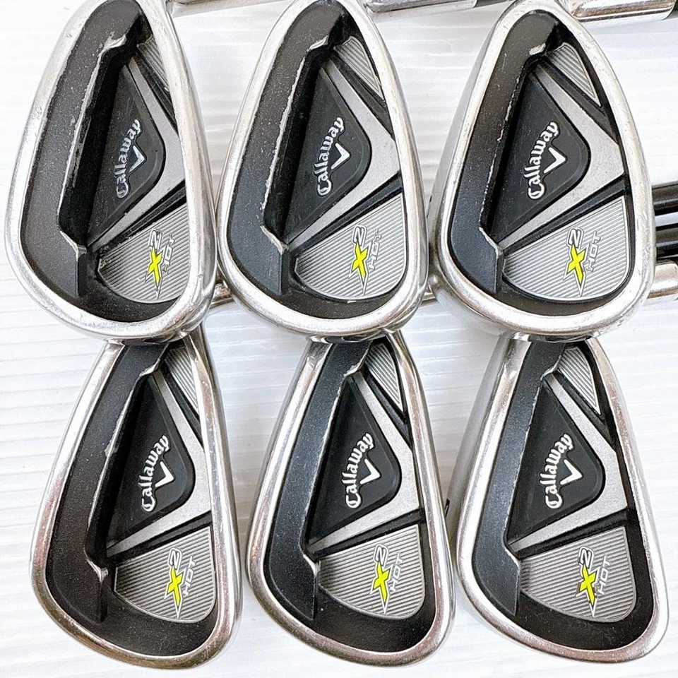 Callaway X2 HOT Irons #5-9,Pw(6Clubs)/Genuine carbon/Flex:Regular/ Iron set - Image 2 of 4
