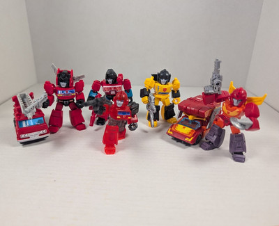 Blokees Transformers Defender Version Autobot Lot Inferno Hot Rod Sunspot etc