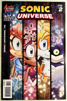 SONIC UNIVERSE Comic #72 March 2015 SPARK OF LIFE 2 of 4 Bagged & Boarded FN++