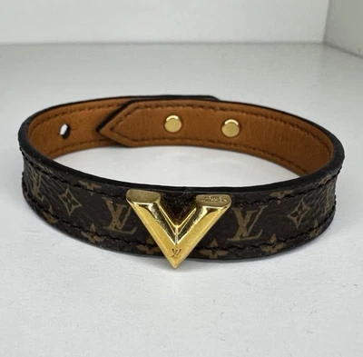 Louis Vuitton Leather Fashion Bracelets for sale | eBay display picture 3