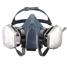 3M 7 IN 1 Reusable Half Face Respirator Facepiece GAS MASK Spraying Painting，NEW