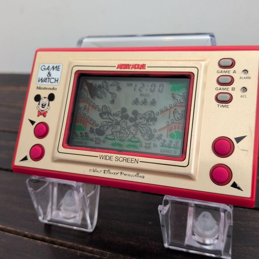 その他 Nintendo GAME&WATCH MICKEY MOUSE Nintendo Game and Watch Mickey mouse Egg tested very good free
