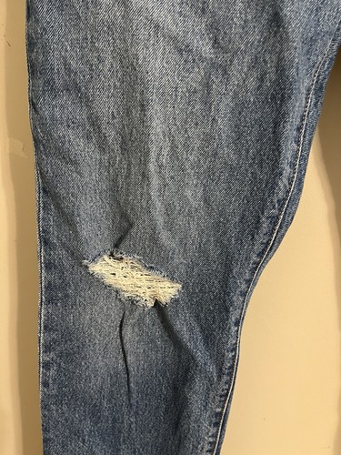 Jeans Levis 501 Original Fit gamba dritta 29 x 30 donna lavaggio medio ottimo - Foto 4 di 9