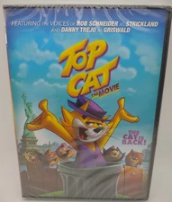 Top Cat: The Movie (DVD, 2013) NEW, factory sealed, ships next business day!