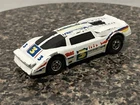 Vintage 1984 Hot Wheels Crack-Ups Blind Sider White #3 Hong Kong Works