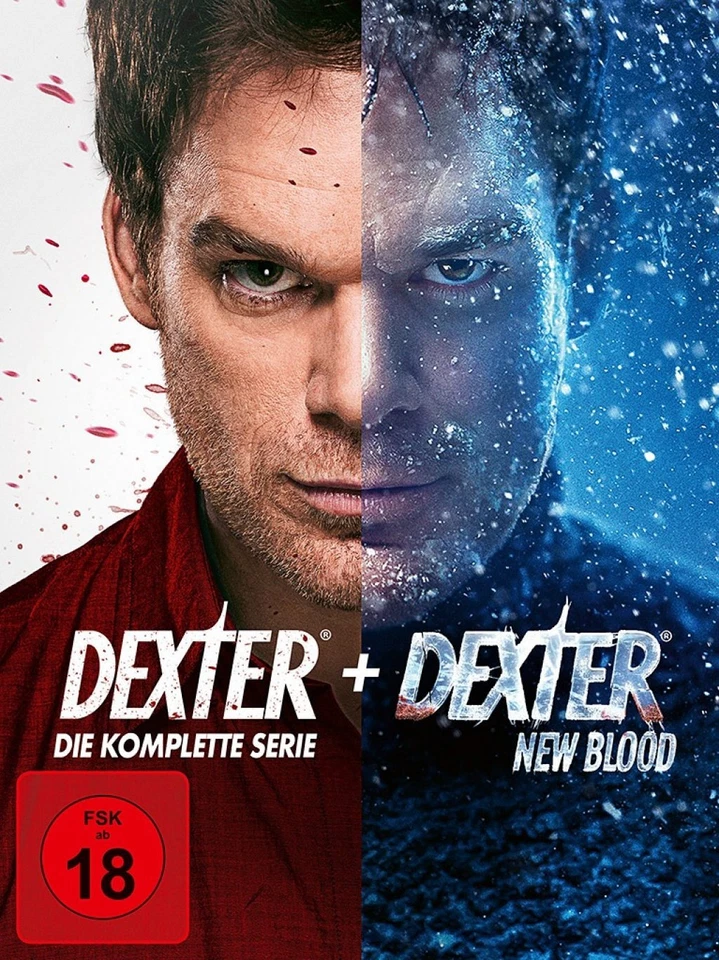 Dexter - Die komplette Serie / Staffel 1-8 & New Blood # DVD-NEU