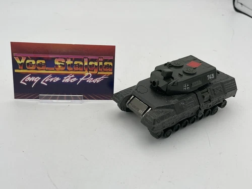 GO BOTS TRANSFORMER GREEN ROBOT TANK JAPANESE VNTG BANDAI (1983 ) DIE-CAST TOY