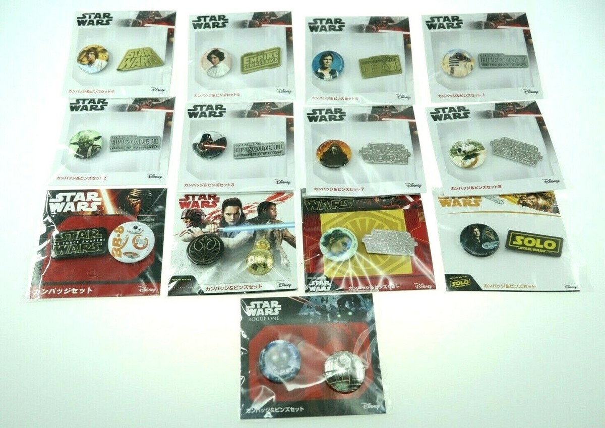 STAR WARS 13 pc Pin Badge Japan Theater Set Celebration 2022 | eBay