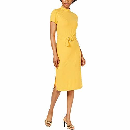Ultra Flirt Womens Dress Light Yellow 