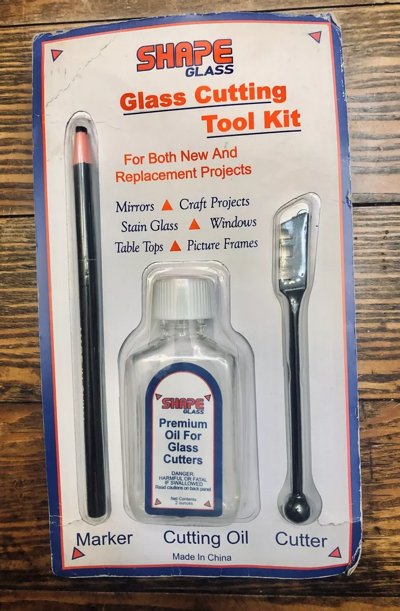 NEW Glass Cutting Tool Kit