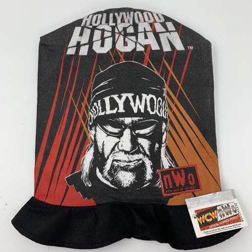 Hollywood Hogan Nwo Estufa Sudadera Sombrero Vintage Wcw Lucha Libre Nuevo - Picture 2 of 5