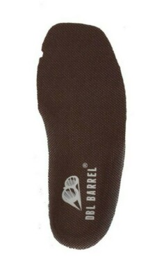 Children DOUBLE BARREL CHILDS BROWN INSOLE For boots shoes Size 11 12 13 1 2 3