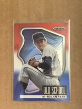 Nolan Ryan 2022 Panini Prizm Old School Red, White And Blue  #OS-1