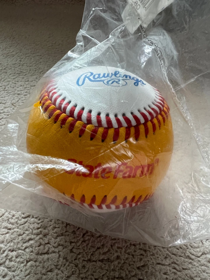 2010 Официальный State Farm Home Run Дерби Золотой Денежный Мяч Бейсбол Запечатанный Анахайм - Изображение 3 из 3