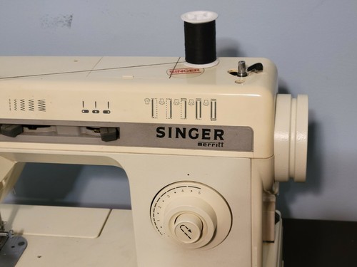 Vintage Singer Merritt 2502 C Electronic Control Sewing Machine w/ Pedal - 第 7/9 張圖片