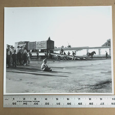 1960s Clyde Beatty Circus Train Unloading Wag...