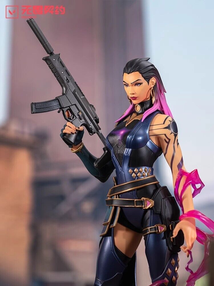 Official 1/6 Valorant Reyna PVC Action Figure Statue Toy Model