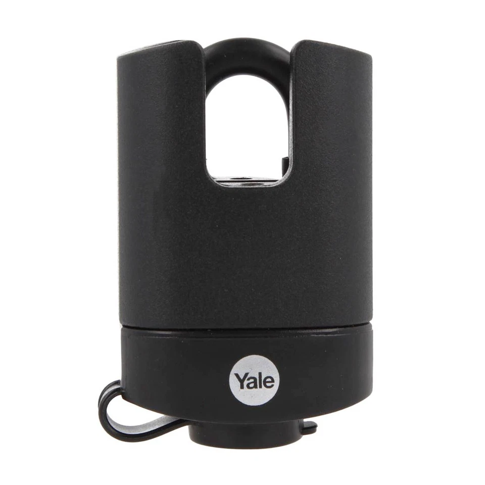 CLOSED SHACKLE PADLOCK Yale High Security Heavy Duty Tool Van Shed Weatherproof - Image 4 of 4