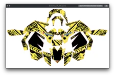 Fits Suzuki LTR450R GRAPHIC KIT STIKERS DECAL kit LTR 450r all years