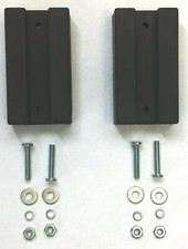 Slat Grill Willys Mb A2922-mb Early Rubber Hood Blocks Set Whardware Jeep