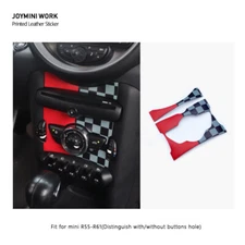 PU Cigarette Console Panel Lighter Cover Trim Sticker for MINI COOPER R55-R61 C