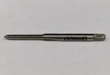 Kromhard 4 - 40 NC Hand Bottoming Tap HSS GH13 2 Flutes UK - #4-40 Bottom