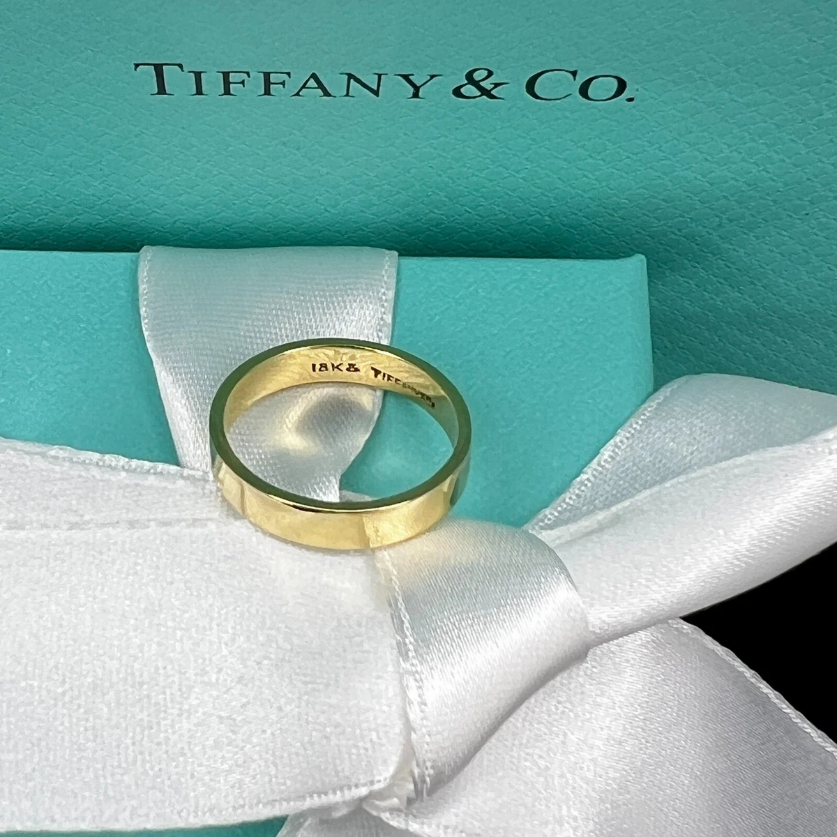 Tiffany thin diamond band cheap