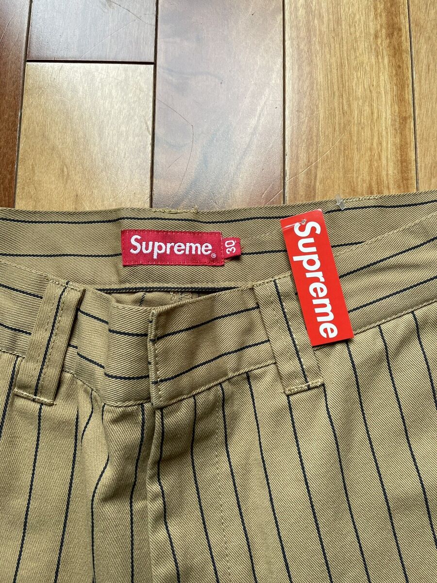 Supreme Stripe Work Pants | eBay Supreme Stripe Work Pants | eBay