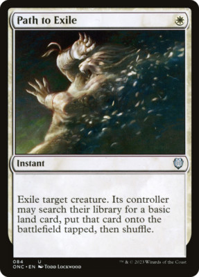 MTG Commander Phyrexia AWBO U Path to Exile #084
