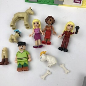 Lot of Lego Friends 41106 Pop Star Tour Bus Boat House Assorted Figures ++ LOOK