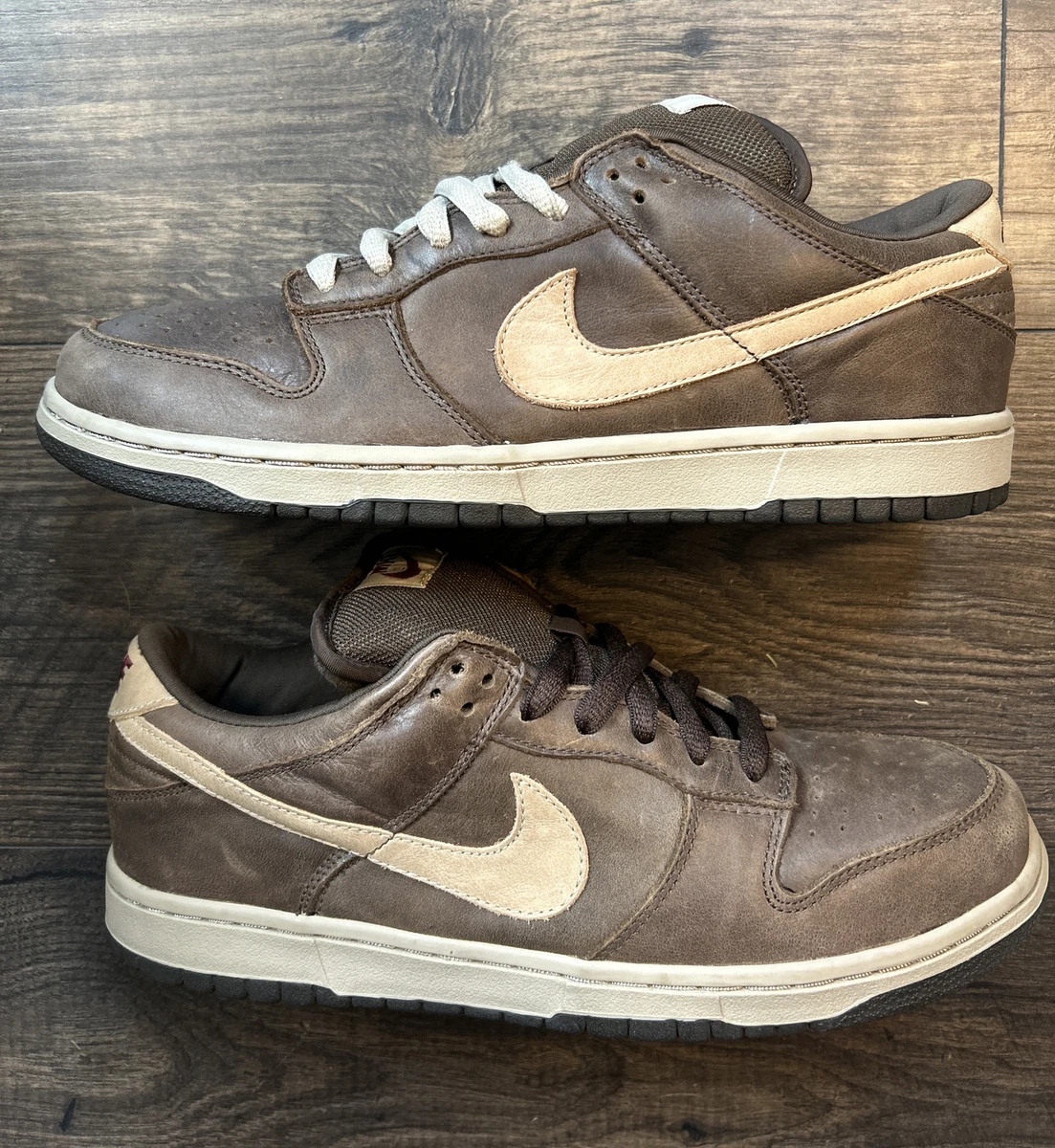 BRAND NEW 2004 Nike Mocha SB Dunk Low SIZE 11 VERY RARE! Vintage Pink Box