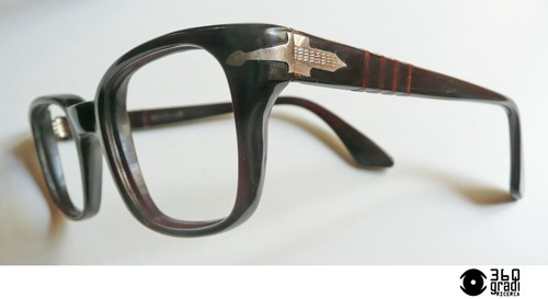 Meflecto Ratti (Persol) 1960s montatura per occhiali vintage celluloide marrone - Picture 4 of 8