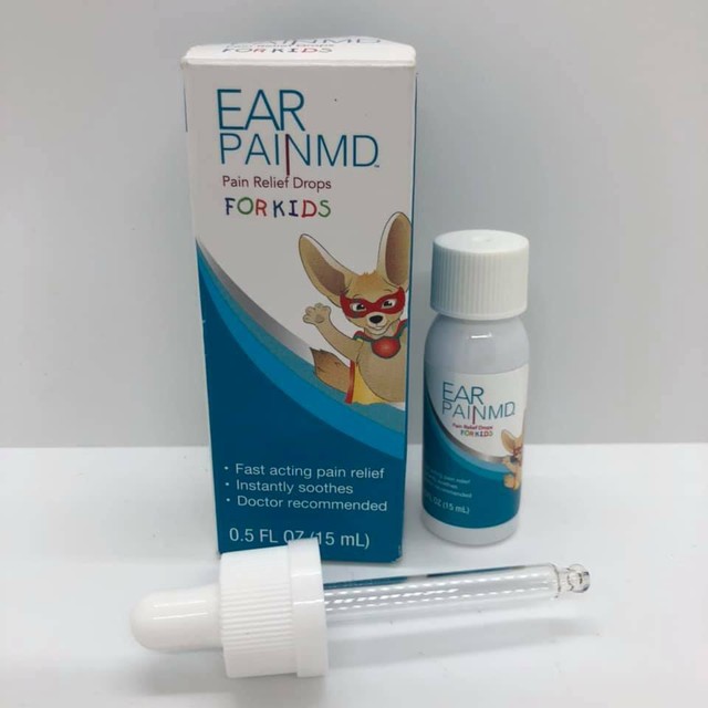 Ear Pain MD Pain Relief Drops for Kids, 0.5 Oz (VRS-272) Expires 04/