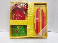 Luau Aloha Beach Surfer Outfit Summer Floating Candles Table Centerpiece votive