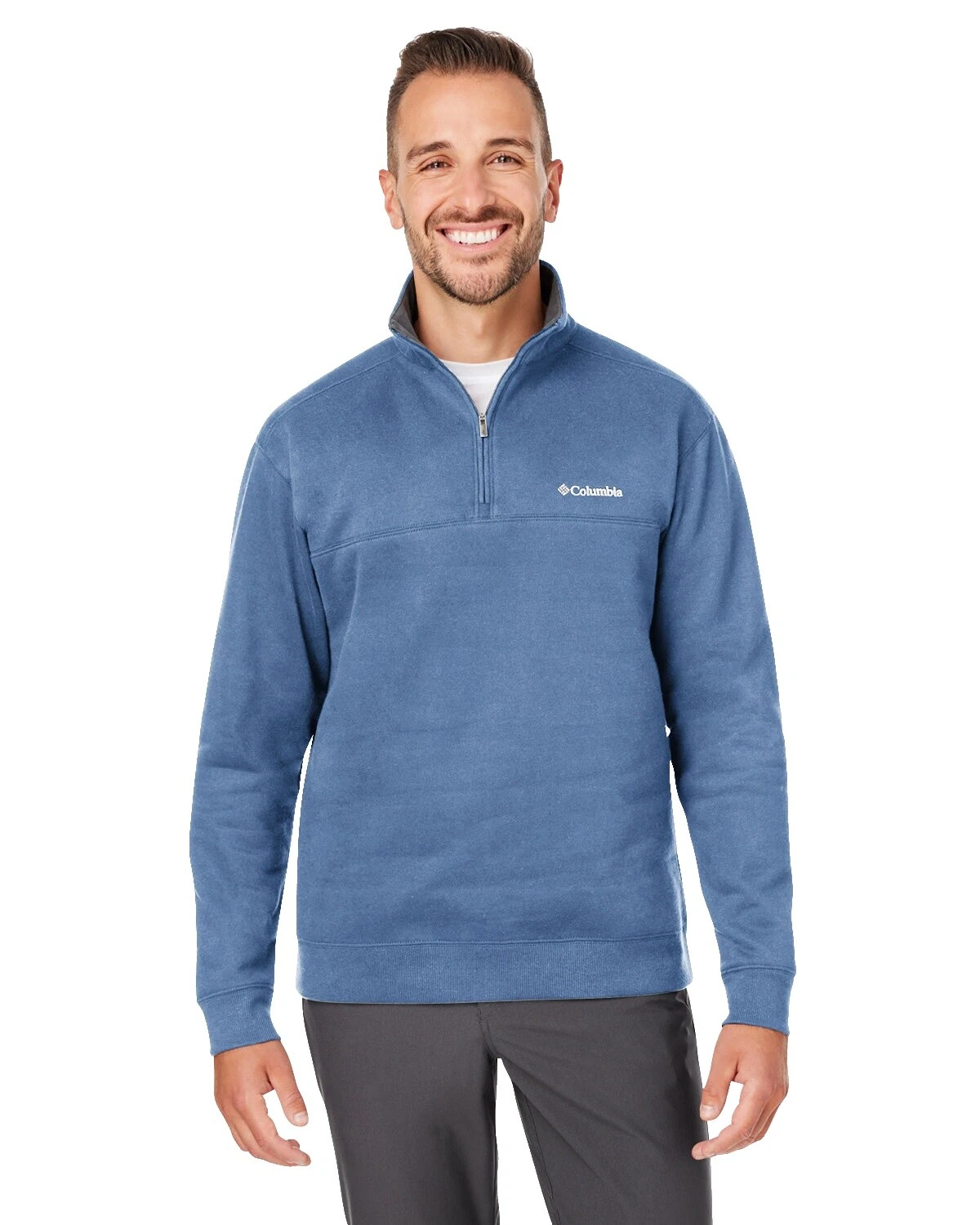 Columbia Men's Cotton 1/2 Zip Features