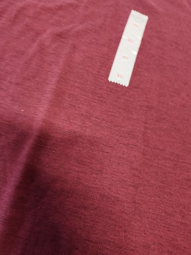 Polo uomo St Johns Bay con colletto extra large rosso bordeaux performance - Foto 5 di 7