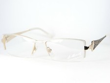 St.Moritz by AMA 4779 003 SILVER /GOLD EYEGLASSES PURE TITAN FRAME 51-17-135mm